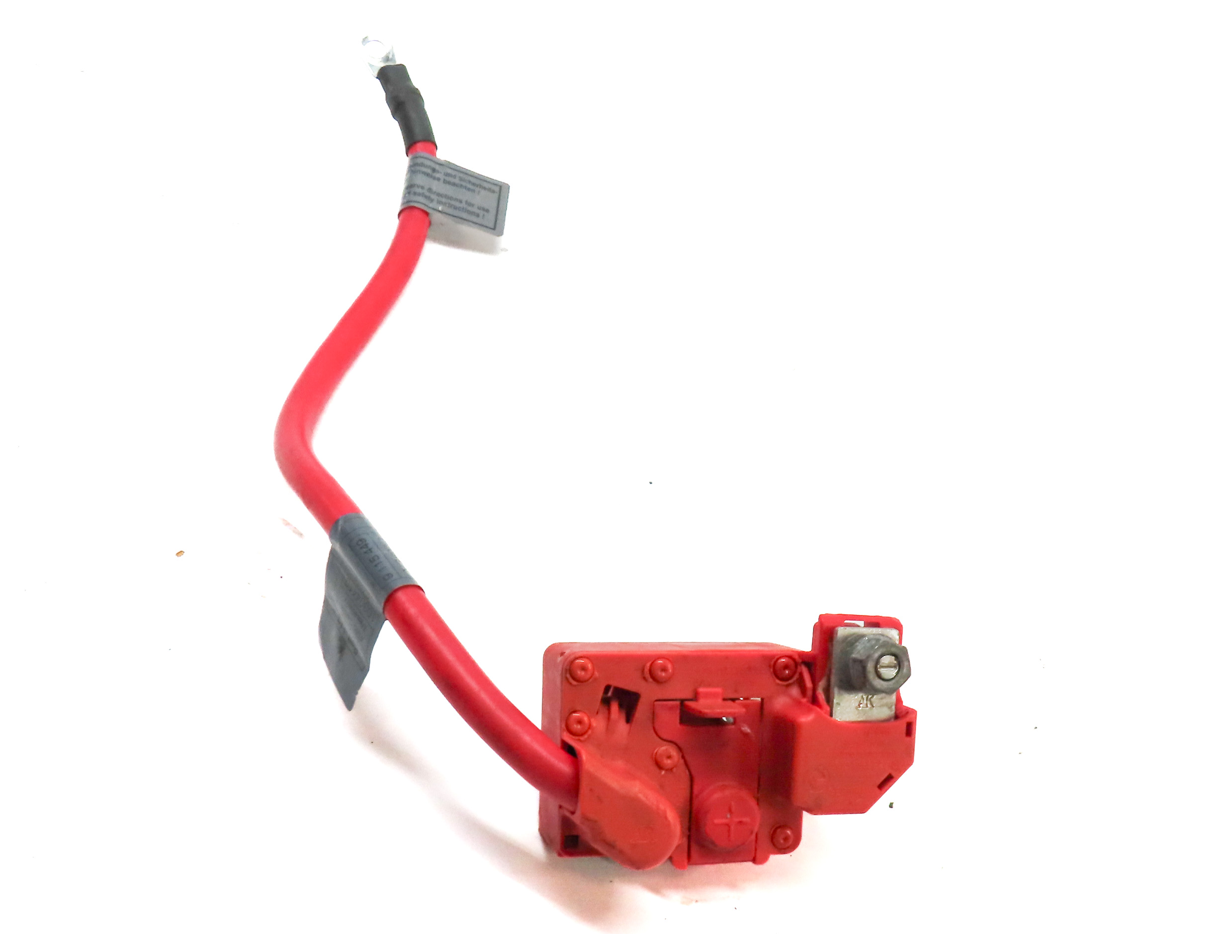 2007 BMW X5 (E70) 4.8L (N62) ENGINE POSITIVE BATTERY TERMINAL CABLE — exact item pictured